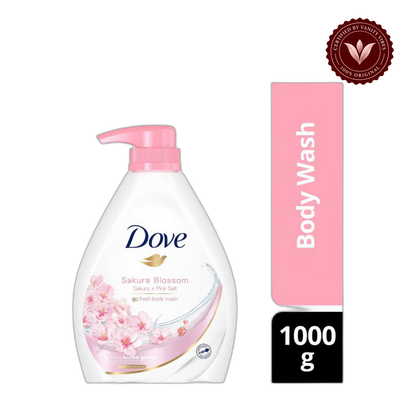Dove Sakura Blossom Body Wash 1000 G — alternate view, transparent background