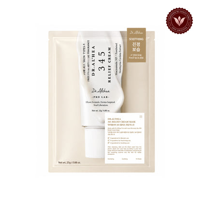 Dr. Althea 345 Relief Cream Mask Sheet 25g product front image on white
