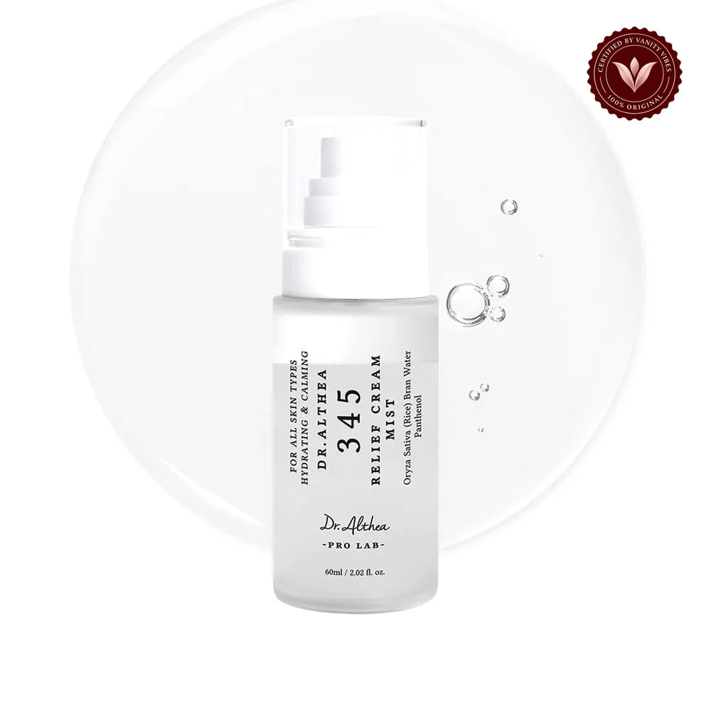 Dr. Althea 345 Relief Cream Mist product front image on white