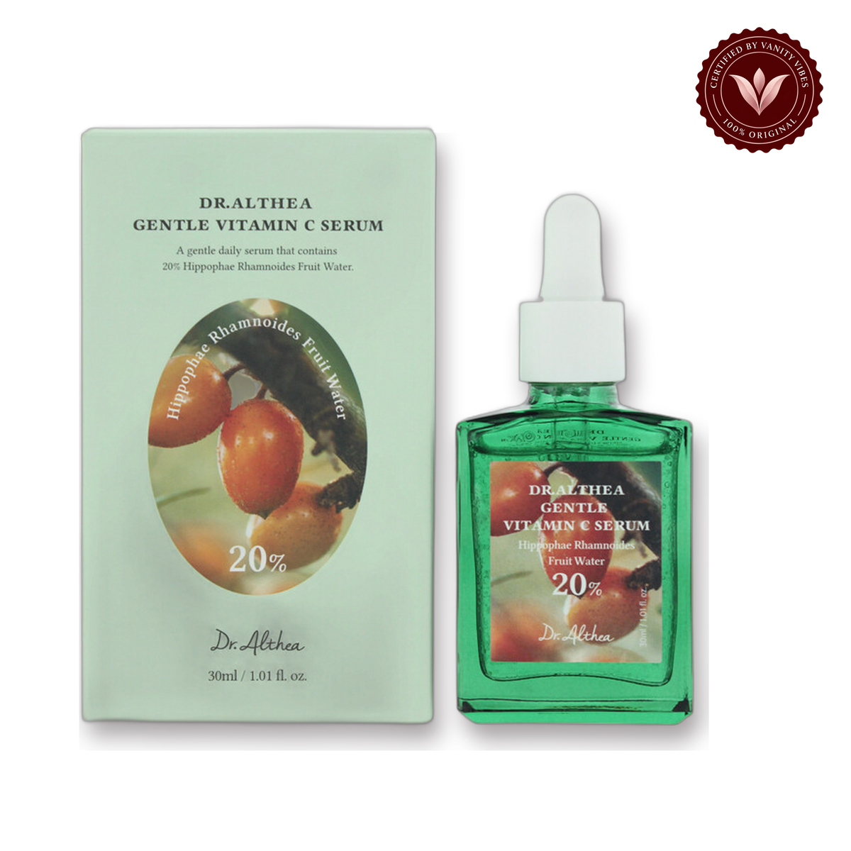 Dr. Althea Gentle Vitamin C Serum 30 ml Brightening & Skin Tone Correction (K Beauty) alternate product and packaging image