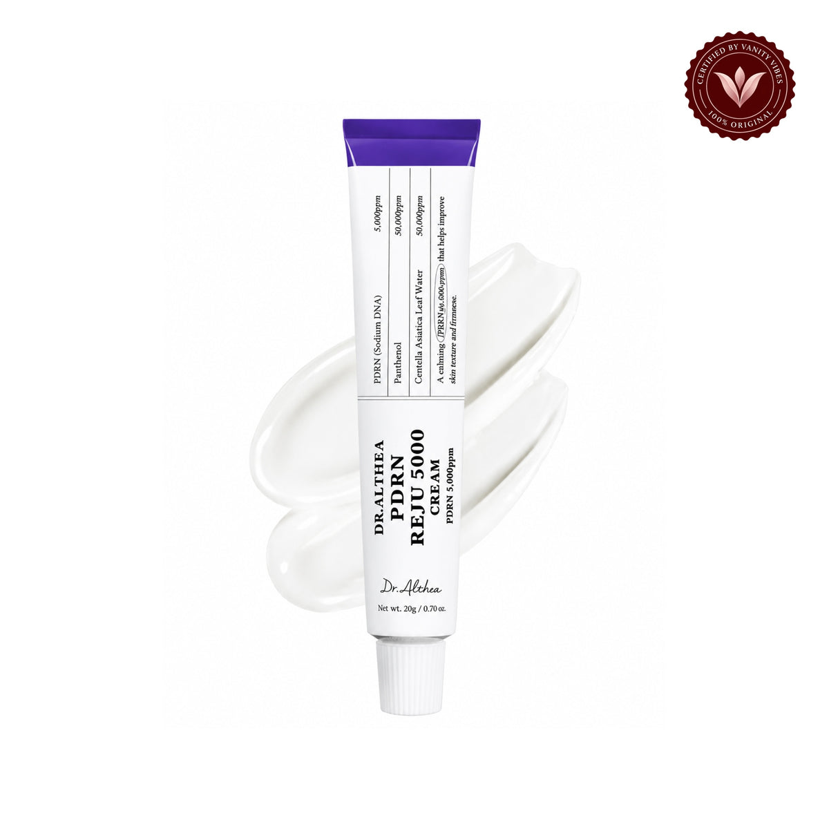 Dr. Althea PDRN Reju 5000 Cream 20g product front image on white