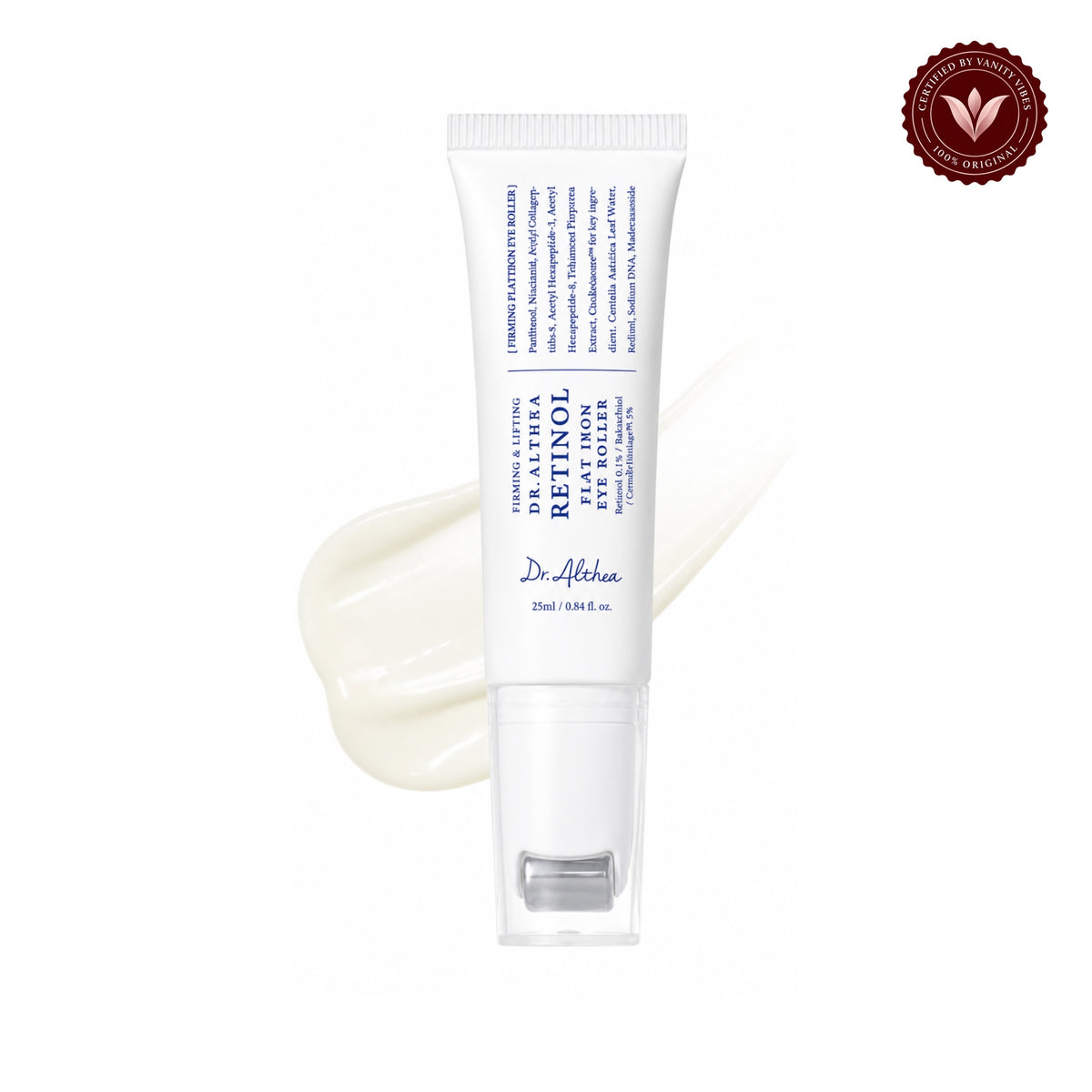 Dr. Althea Retinol Flat Iron Eye Roller 25ml product front image on white