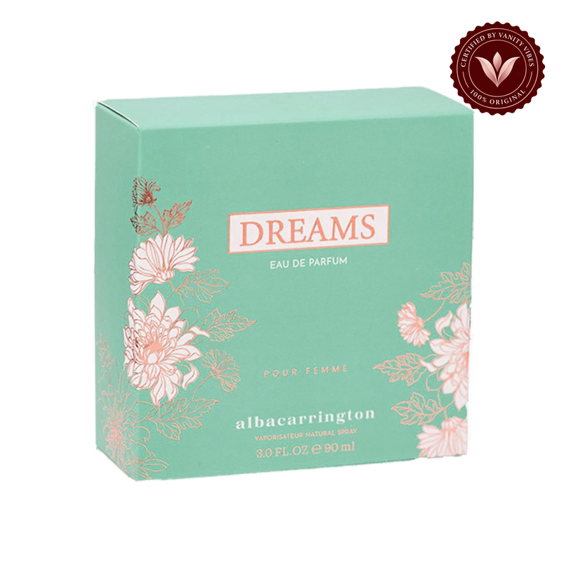 Alba Dreams Pour Femme 90ml — product box