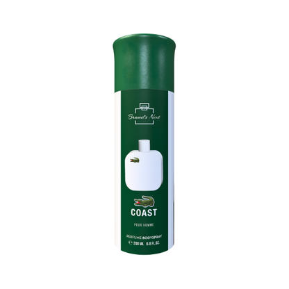Brand’s Next Coast Pour Homme Perfume Body Spray 200ml Long-Lasting Masculine Fragrance