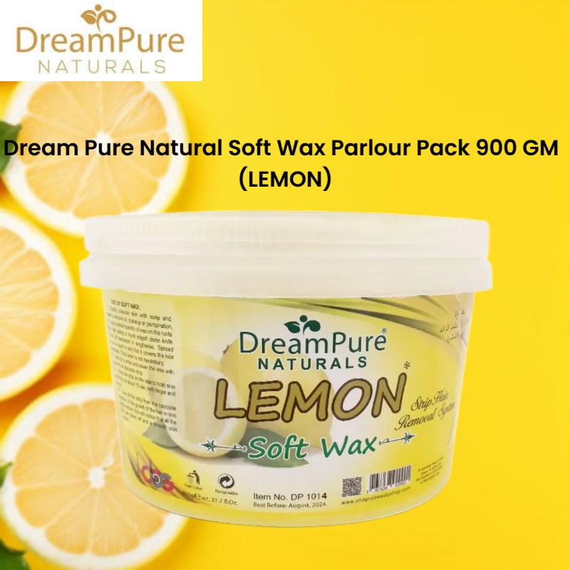 Dream Pure Natural Soft Wax Parlour Pack (LEMON)