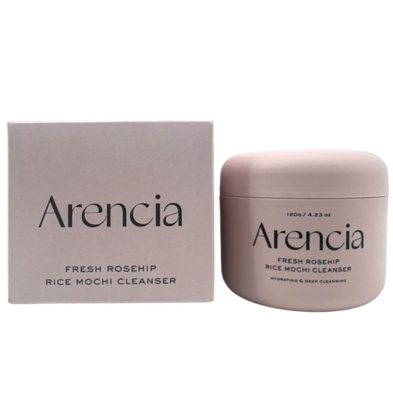 Arencia Fresh Rosehip Rice Mochi Cleanser 120 g Gentle Cleansing & Hydrating Care (K Beauty)