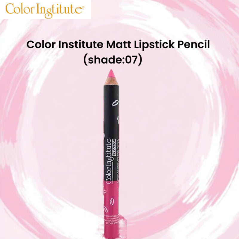Color Institute Matt Lipstick Pencil (shade:07)