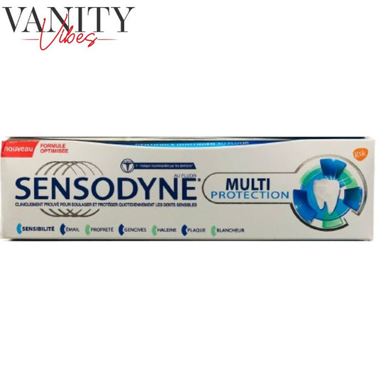 Sensodyne Multi Protection Toothpaste 75ml Sensitive Teeth Care & Long-Lasting Protection