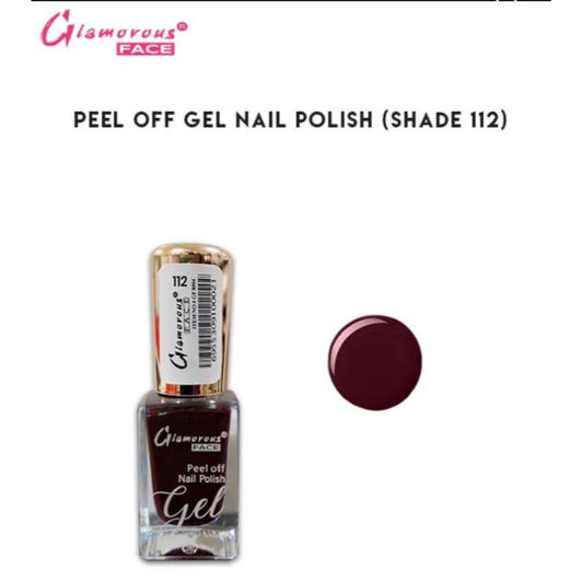 Glamorous Face Gel Peel Off Nail Polish (SHADE 112)