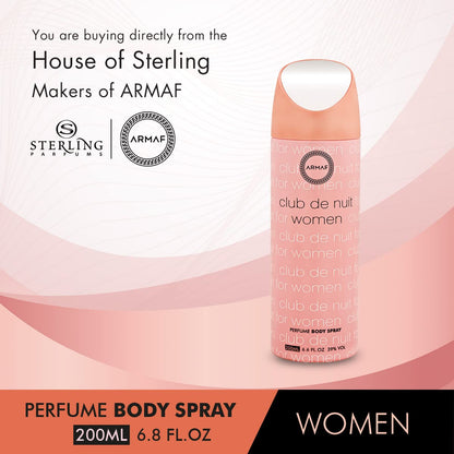 ARMAF Club De Nuit Perfume Body Spray for Women 200ml