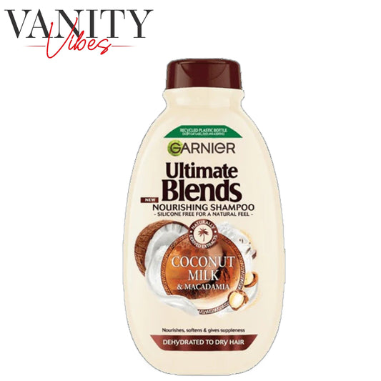 Garnier Ultimate Blends Nourishing Shampoo Coconut Milk & Macadamia 400ml