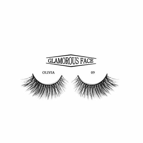Glamorous Face Faux Mink 3D Eyelashes (Olivia 09)