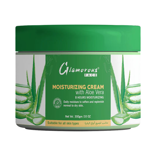Glamorous Face Moisturizing Cream Jar 300gm (ALOE VERA)