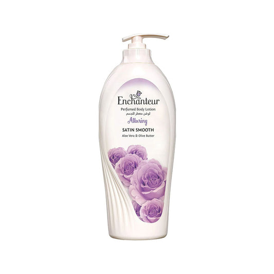 Enchanteur Alluring Perfumed Body Lotion 500ml + Enchanteur Elegant Musk Perfumed Body Lotion 250ml (Pack of 2)