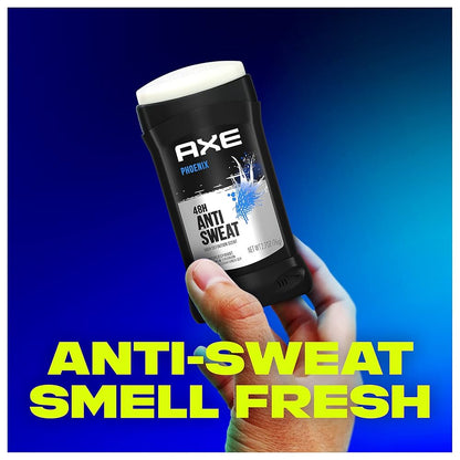AXE Phoenix Antiperspirant 48H Sweat & Odor Protection Mint & Rosemary Deodorant Stick for Men 48g