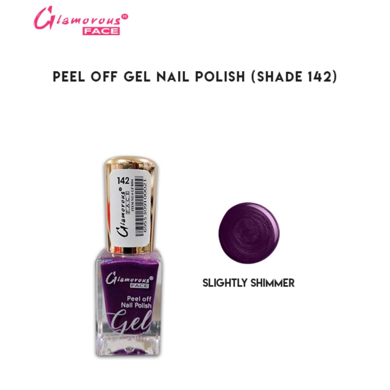 Glamorous Face Gel Peel Off Nail Polish (SHADE 142)