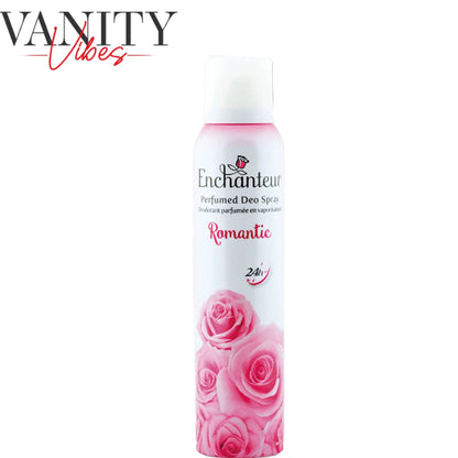 Enchanteur Romantic Perfumed Deo Spray for Women 150ml