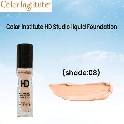 Color Institute HD Studio liquid Foundation (shade:08)