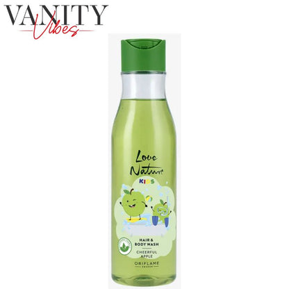 Love Nature Kids Hair & Body Wash Cheerful Apple 250ml