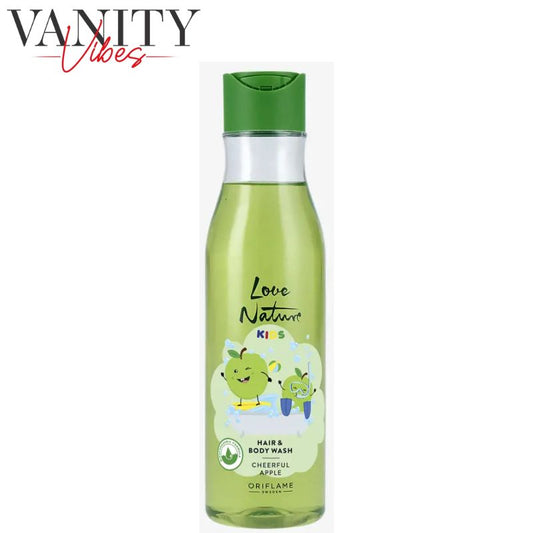 Love Nature Kids Hair & Body Wash Cheerful Apple 250ml