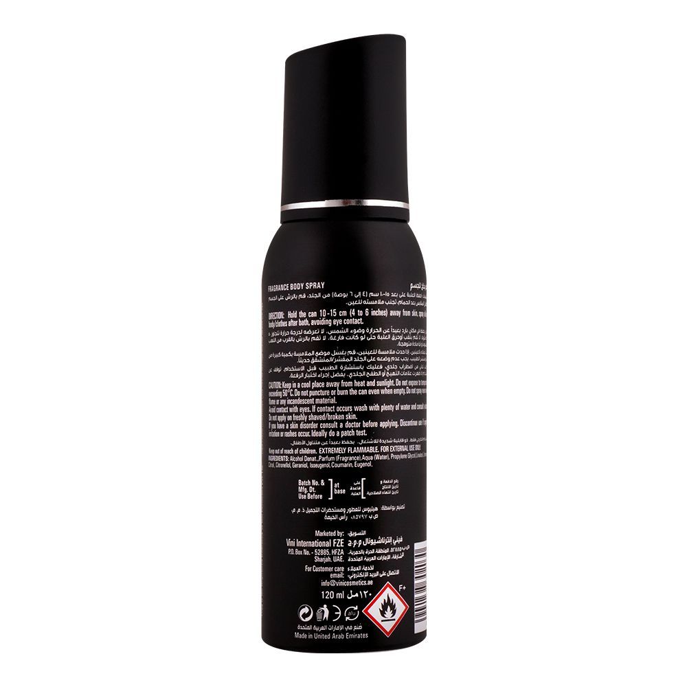 FOGG Fine Rio Wave Body Spray 120ml – Long Lasting Fresh Aquatic Masculine Fragrance Deodorant Spray for Men Daily Wear