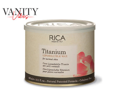 RICA Titanium Lisposoluble Wax Normal Skin 400ml