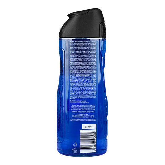 Adidas Fresh Endurance 3-in-1 Body, Hair & Face Wash Shower Gel 400ml