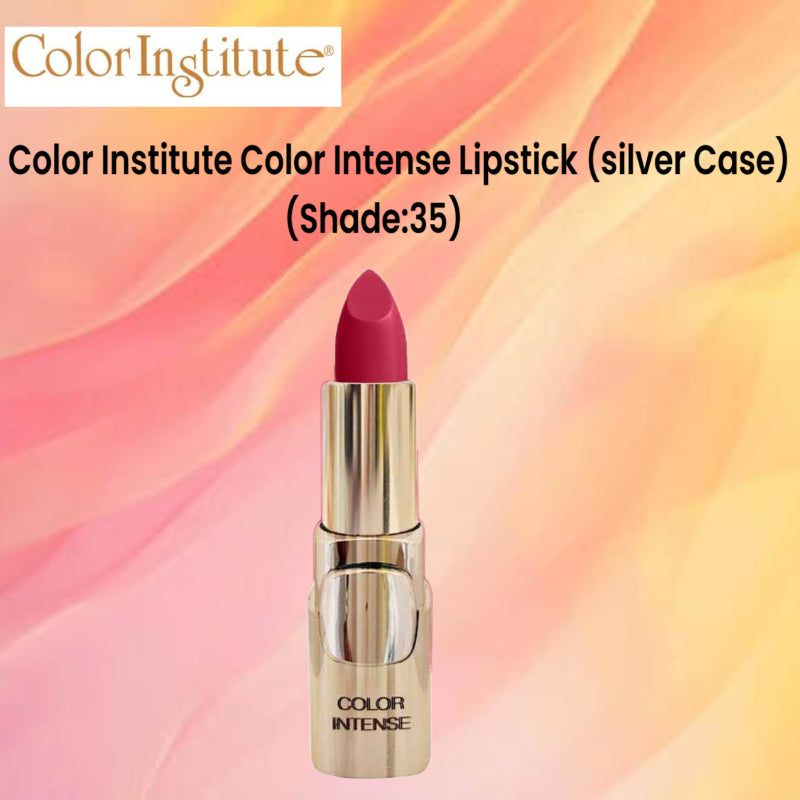 Color Institute Color Intense Lipstick (silver Case) (Shade:35)