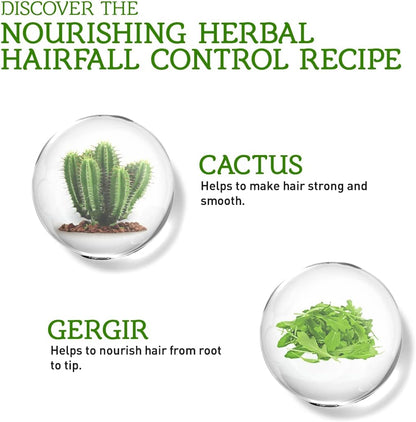 Vatika Naturals Cactus & Gergir Hair Fall Control Oil Replacement 200ml
