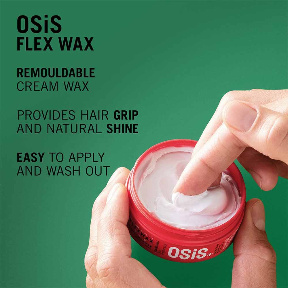 Schwarzkopf Osis+ Texture Flexwax Strong Cream Wax 85ml Strong Hold & Flexible Styling