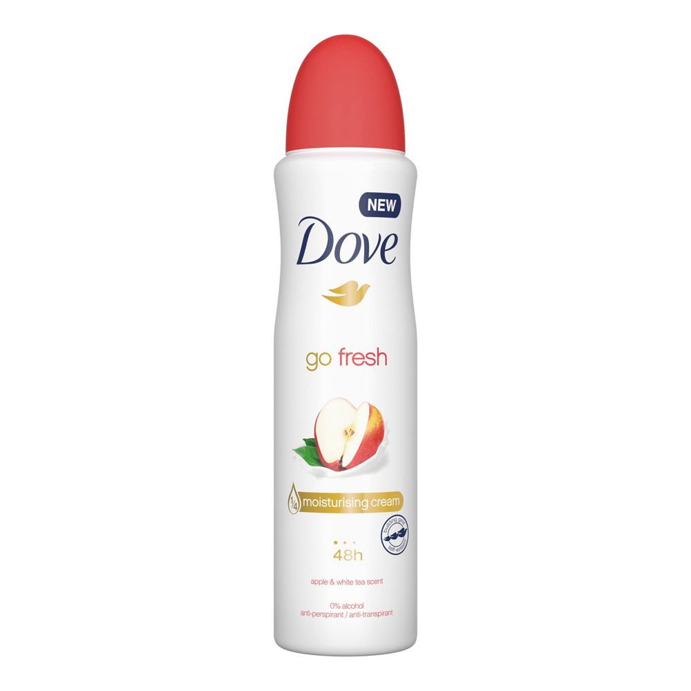 Dove Go Fresh Apple & White Tea Spray Deodorant 250ml