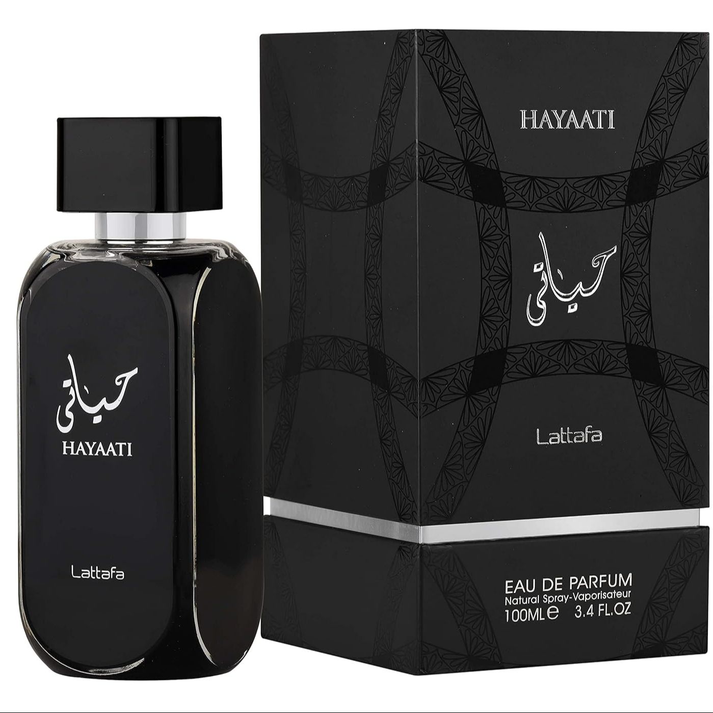 Lattafa Hayaati Black For Men EDP 100ml – Long Lasting Fresh & Woody Perfume