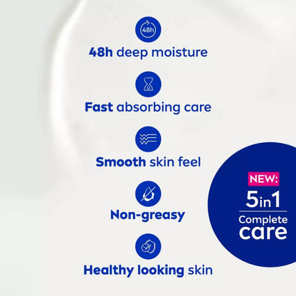 Nivea Express Hydration 5 in 1 Complete Care Body Lotion 250ml