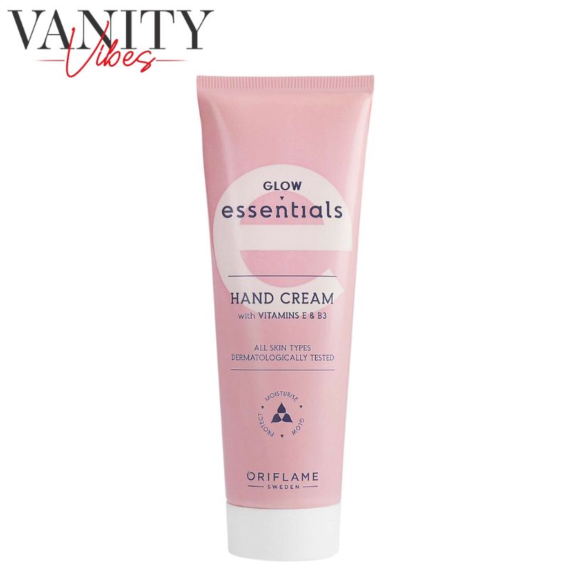 Oriflame Glow Essentials Hand Cream with Vitamin E & B3 75ml