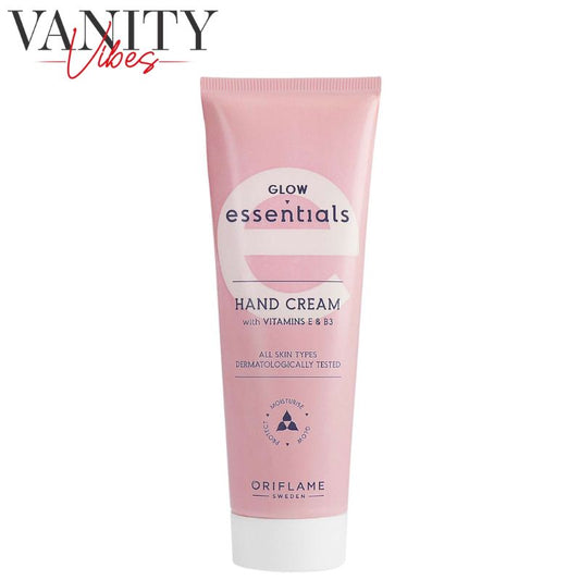 Oriflame Glow Essentials Hand Cream with Vitamin E & B3 75ml