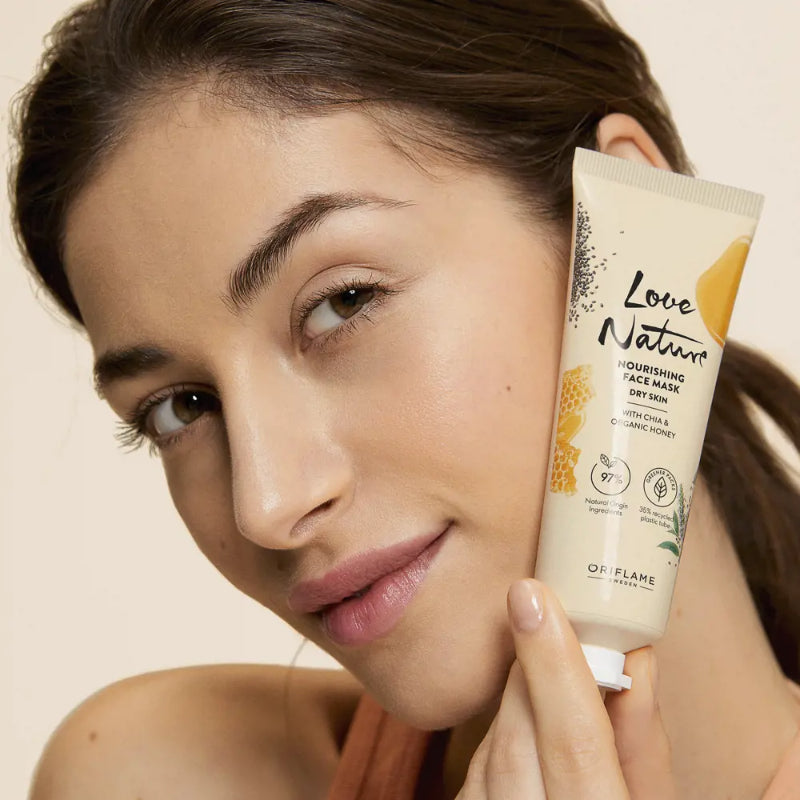 Oriflame Love Nature Nourishing Mask with chia & honey 75ml