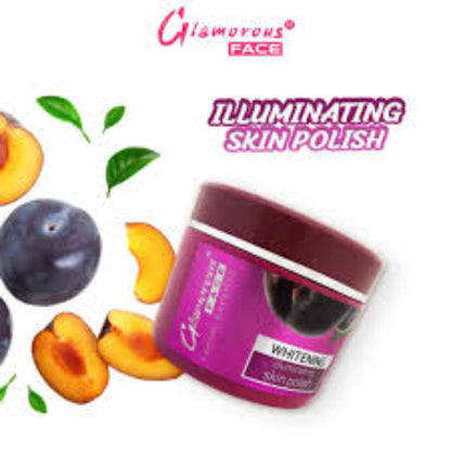 Glamorous Face Whitening Illuminating Skin Polish (JAR 500ML)