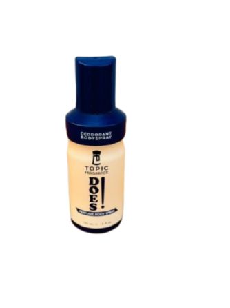 Topic Fragrance Does! Perfume Body Spray 150ml Long-Lasting Fresh & Bold Scent