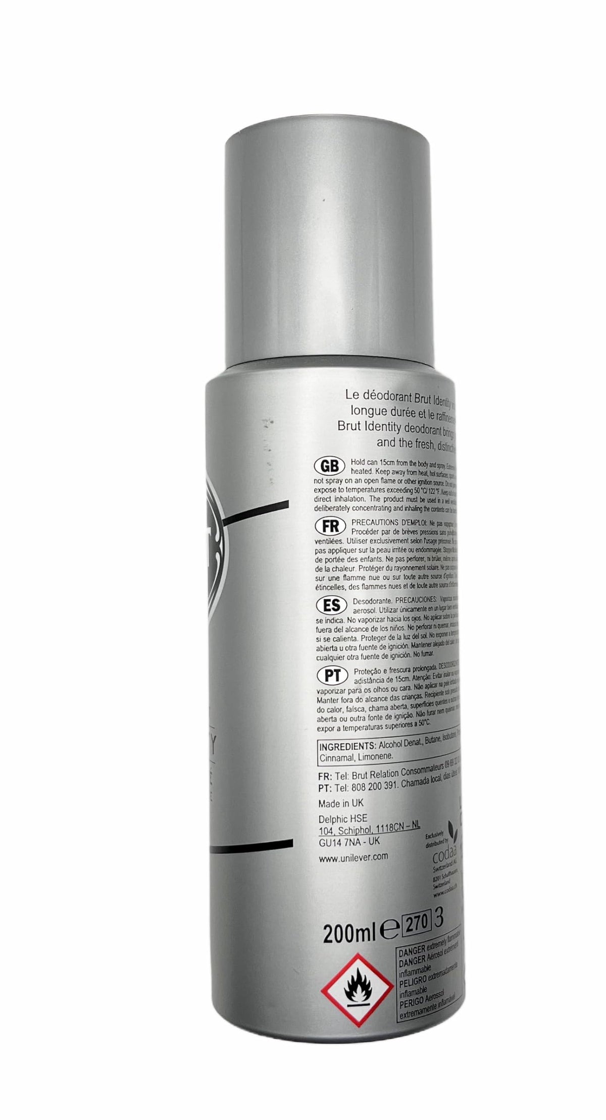 Identity by Brut Body Spray 200ml for Men & Women