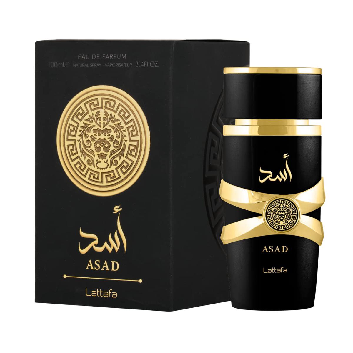 Lattafa Asad Eau de Parfum 100ml - Original Long-Lasting Unisex Perfume for Men & Women