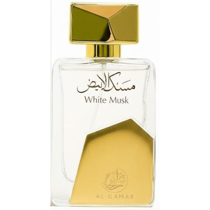 Al Qamar White Musk Eau de Parfum 90ml - Long Lasting Clean & Soft Musk Fragrance for Men & Women
