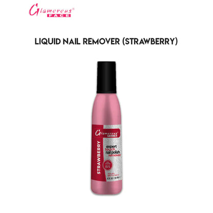 Glamorous Face Liquid Nail Remover Large 150ml (STRAWBERRY)