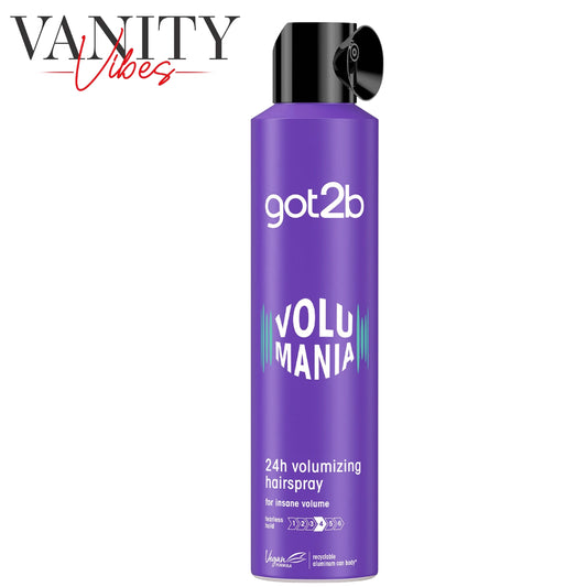 Schwarzkopf Got2b Volumania 24H Volumizing Hairspray 300ml Long-Lasting Volume & Strong Hold