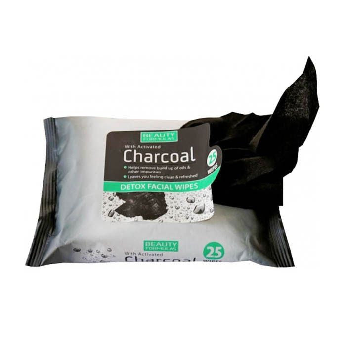 Beauty Formula Charcoal Facial Wipes 25's