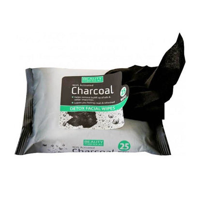 Beauty Formula Charcoal Facial Wipes 25's