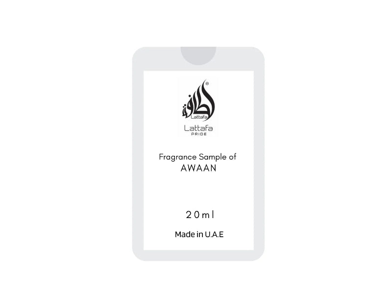 Awaan Lattafa Wajood Eau de Parfum Trial Size, 20ml/0.67oz (Unisex)
