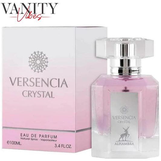 Maison Alhambra Versencia Crystal Eau De Parfum for Women 100ml Long-Lasting Elegant & Feminine Fragrance