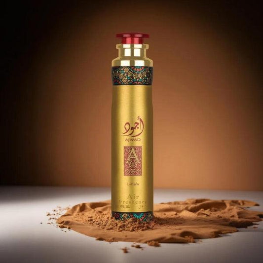Lattafa Ajwad Air Freshener 300ml - Long Lasting Luxury Sweet Fruity Floral Room Spray for Home & Office