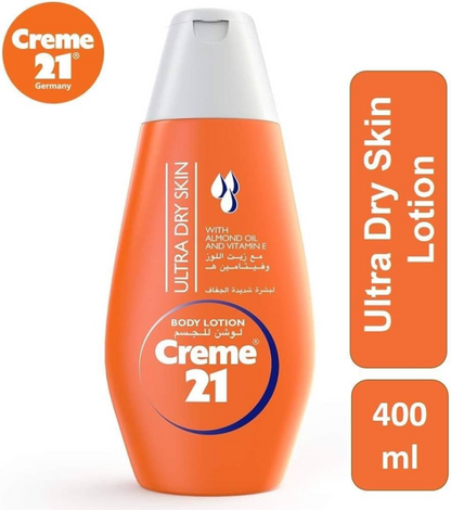 Creme 21 Soft Moisturizing Body Lotion For Ultra Dry Skin 400ml