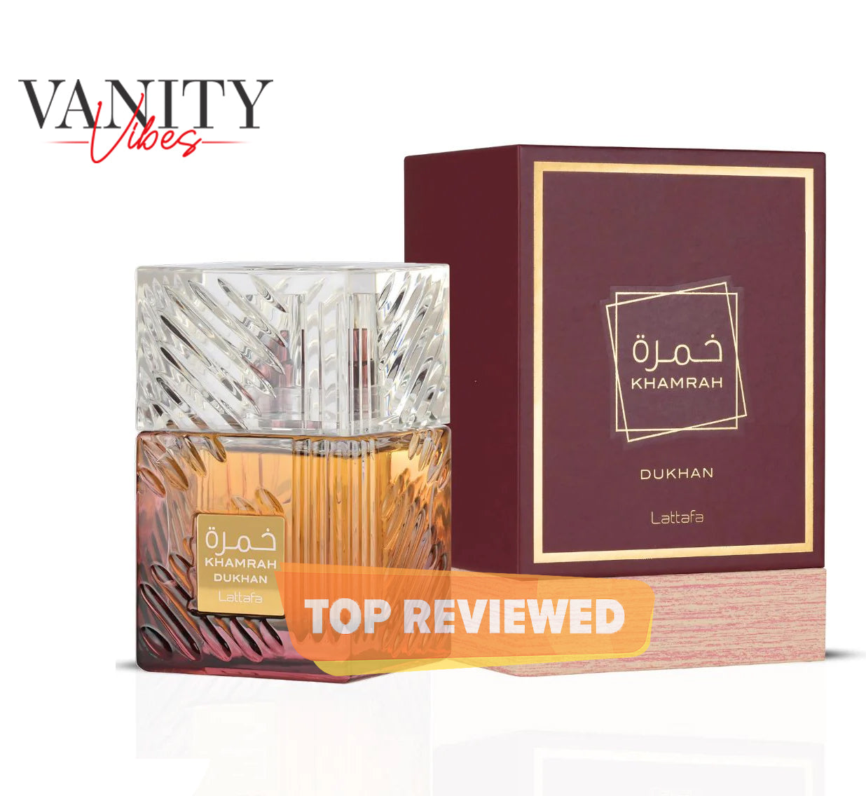 Lattafa Khamrah Dukhan Eau De Parfum 100ML – Original New 2025 Unisex Arabic Perfume